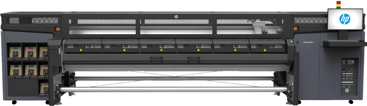 HP latex back to back 1500 10 inch